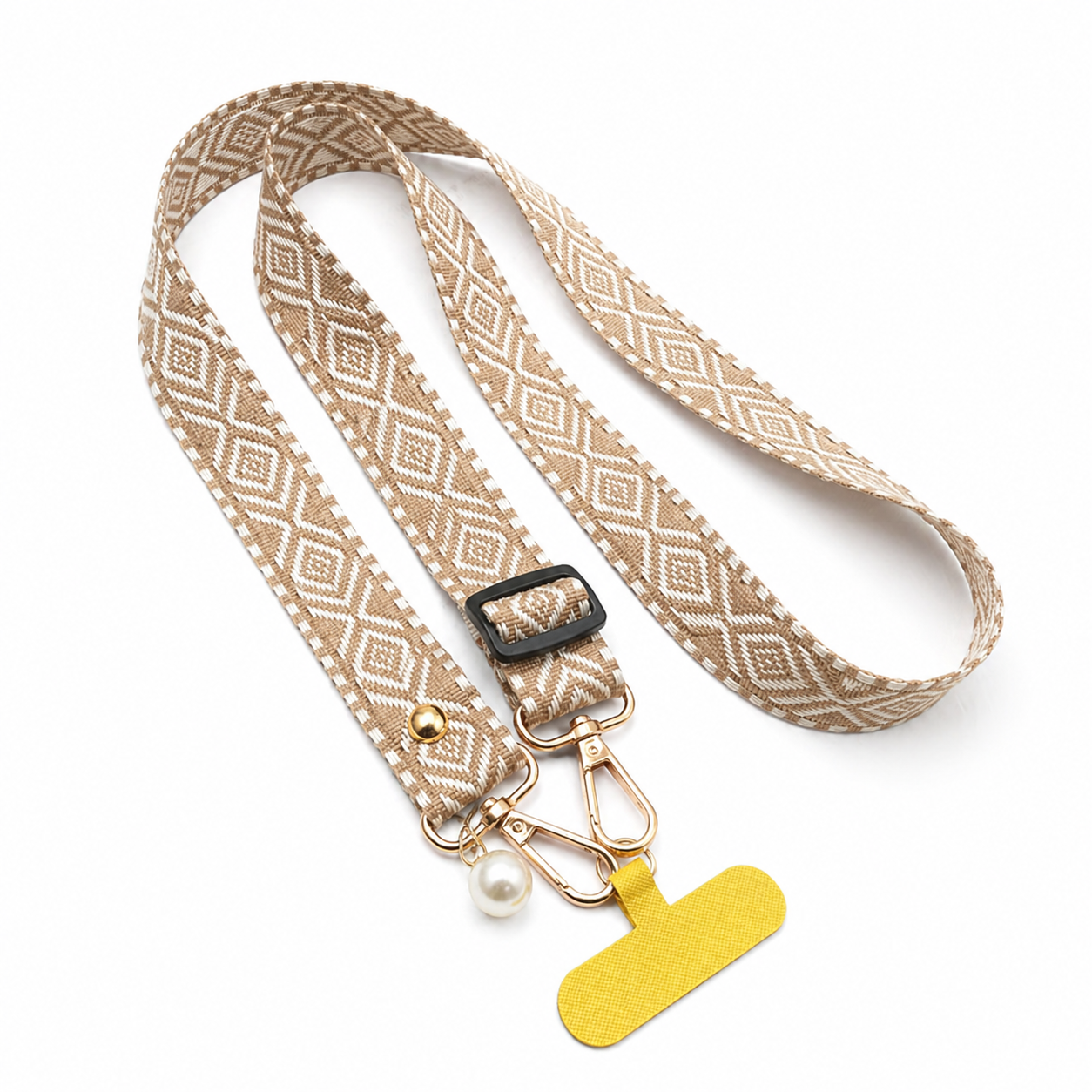 Kosočtvercový popruh crossbody - pohled 2