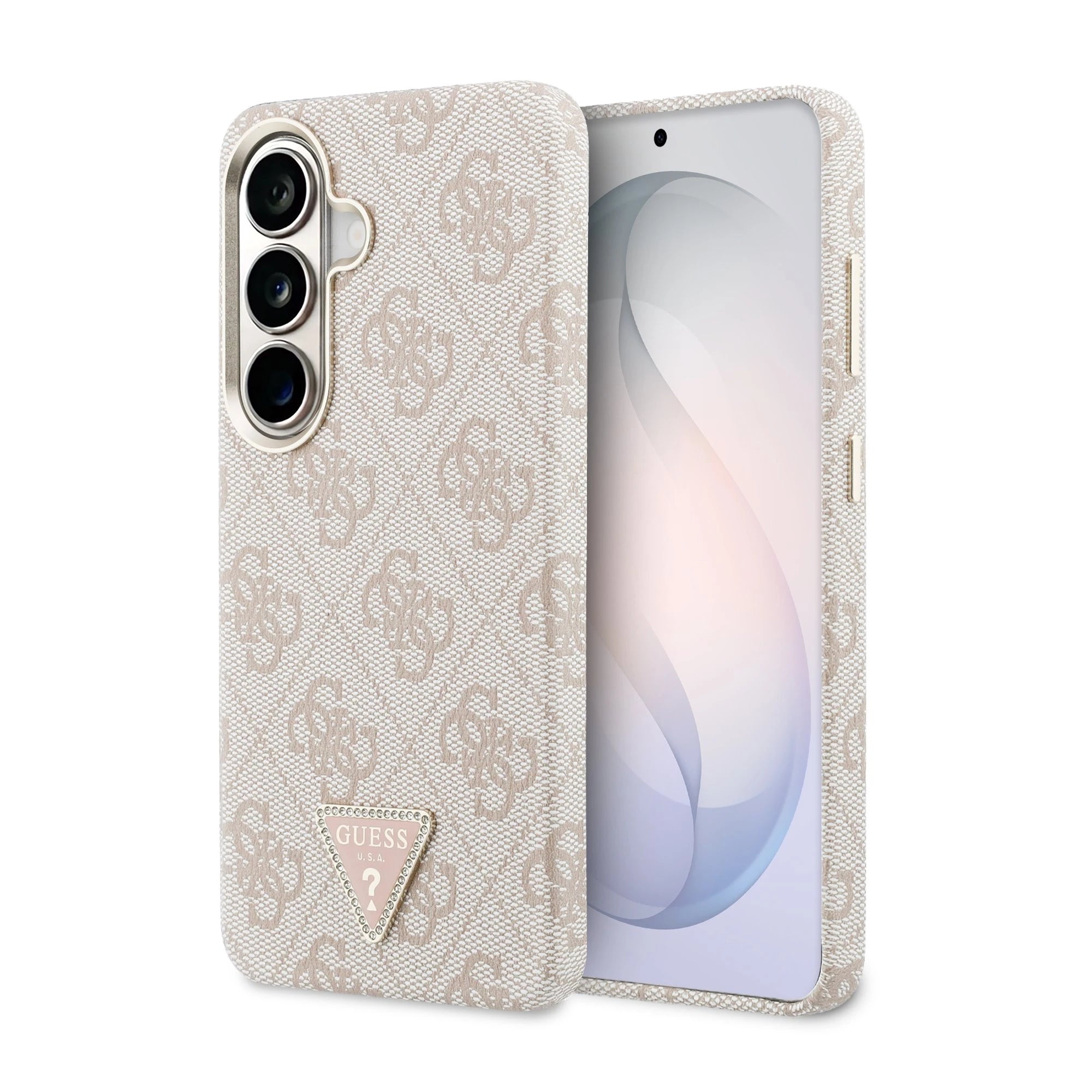 4G Strass Triangle Logo Gold Frame Magnetic - pohled 7