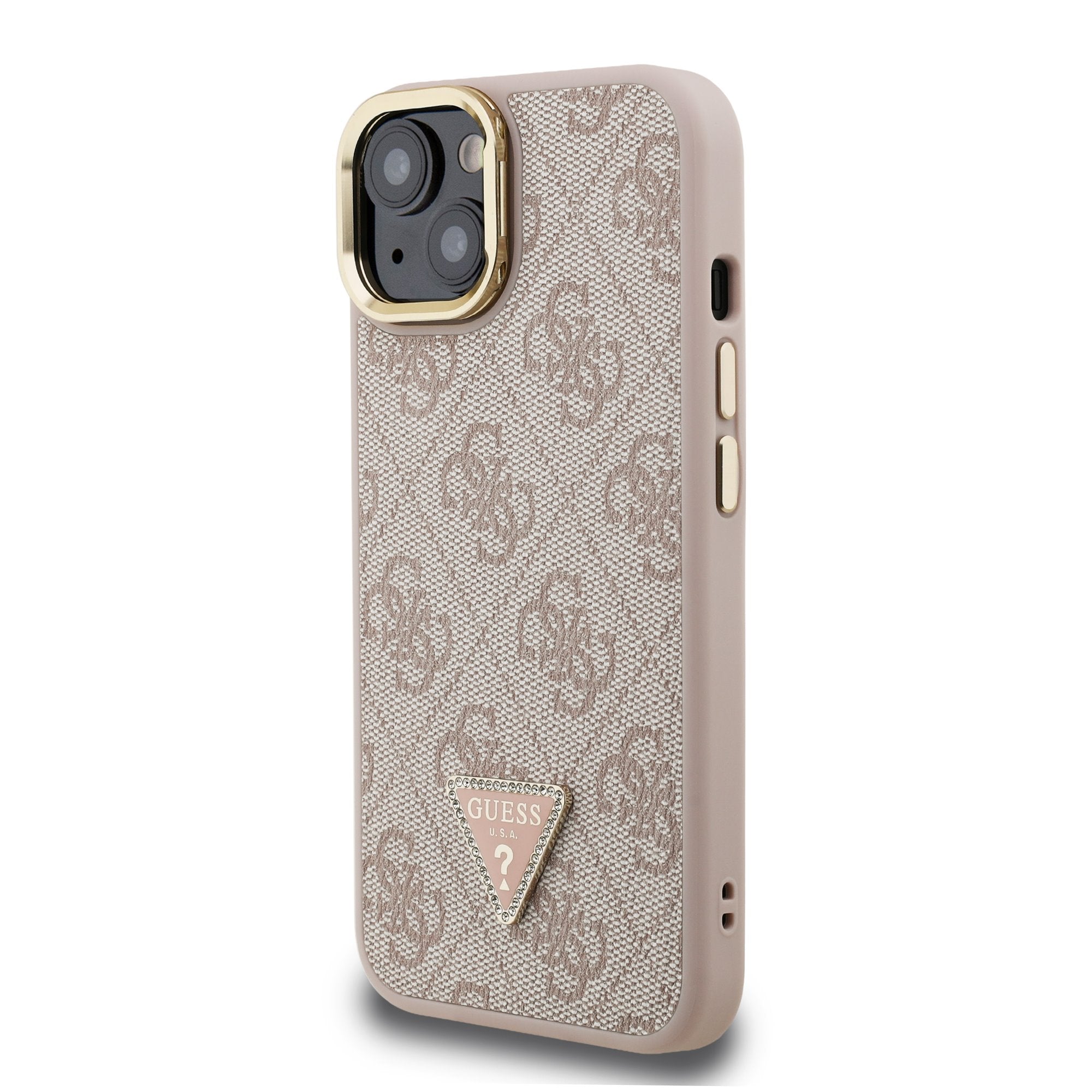 4G Strass Triangle Logo Stand Camera Frame - pohled 1