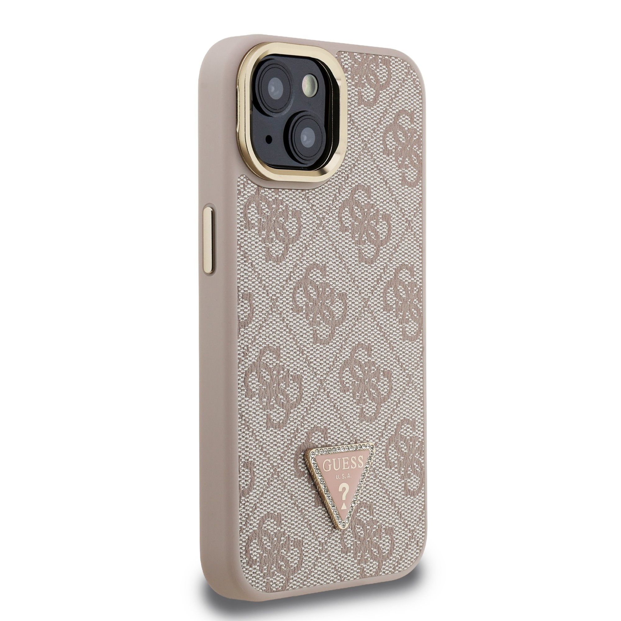 4G Strass Triangle Logo Stand Camera Frame - pohled 3