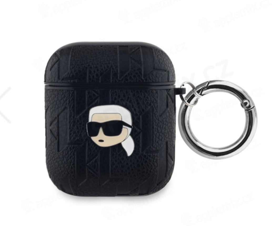 Karl Lagerfeld PU Embossed Karl Head Pouzdro