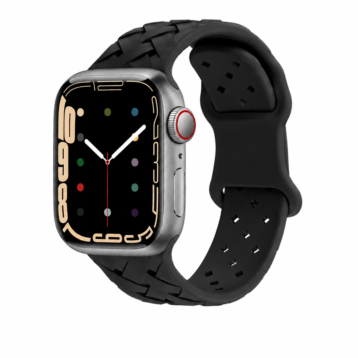 Silikonový propletený řemínek na Apple Watch 38/40/41/42mm