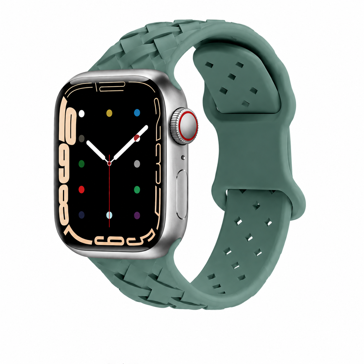 Silikonový propletený řemínek na Apple Watch 38/40/41/42mm