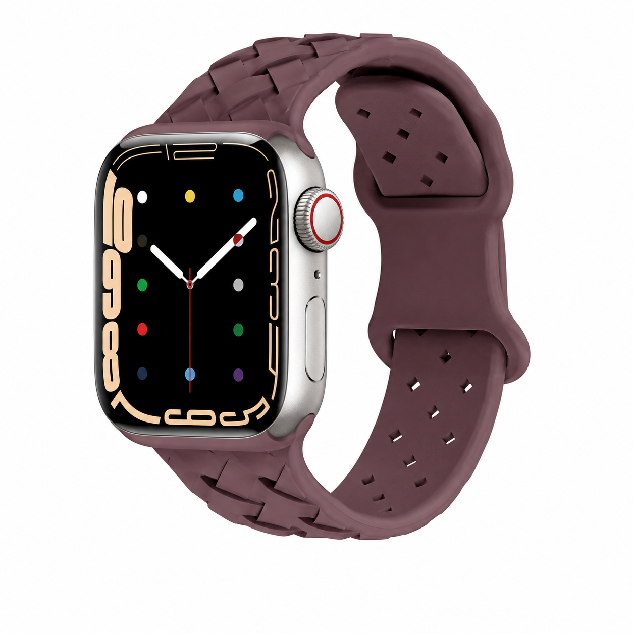 Silikonový propletený řemínek na Apple Watch 38/40/41/42mm