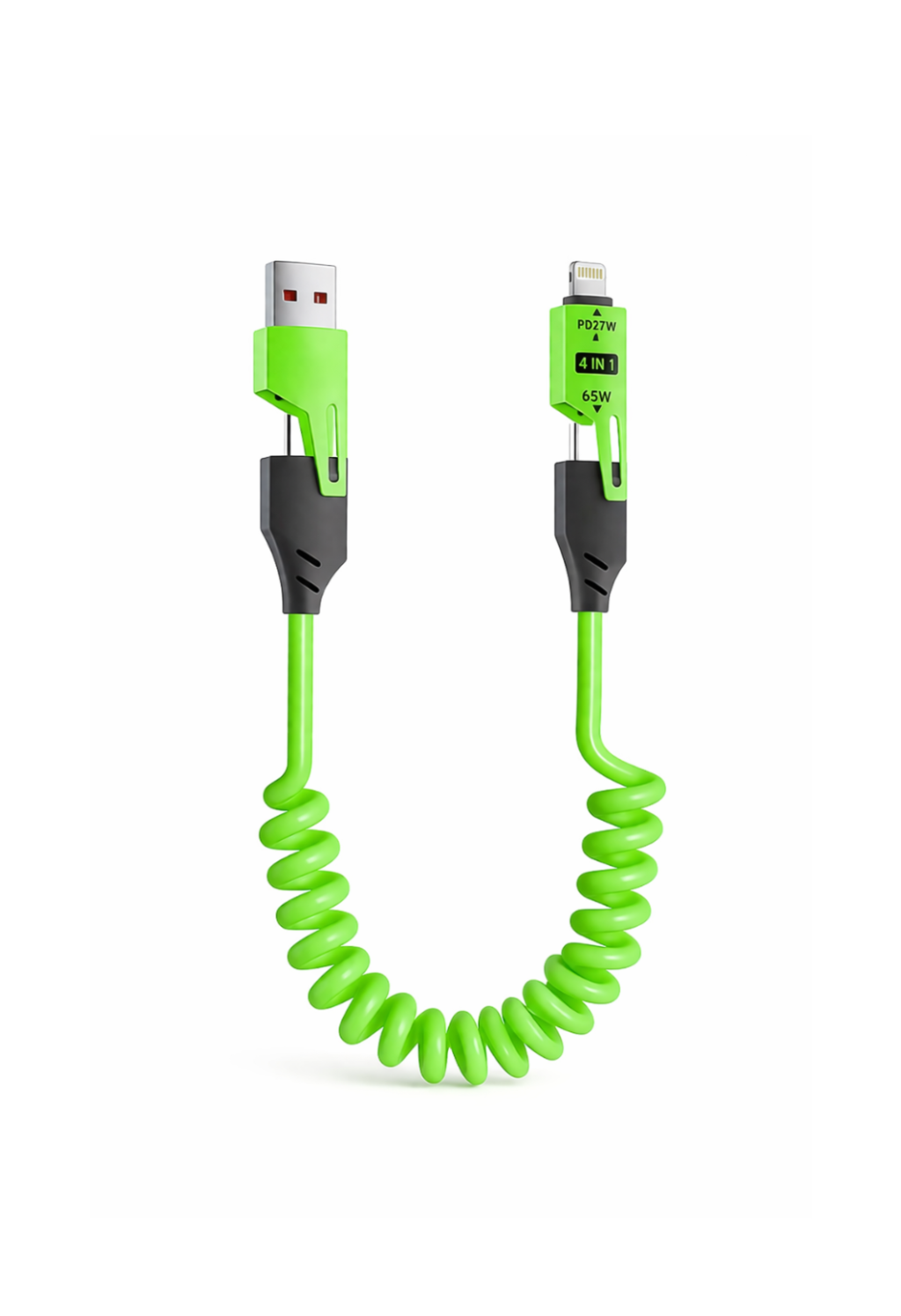 4v1 univerzální nabíjecí kabel - pohled 3