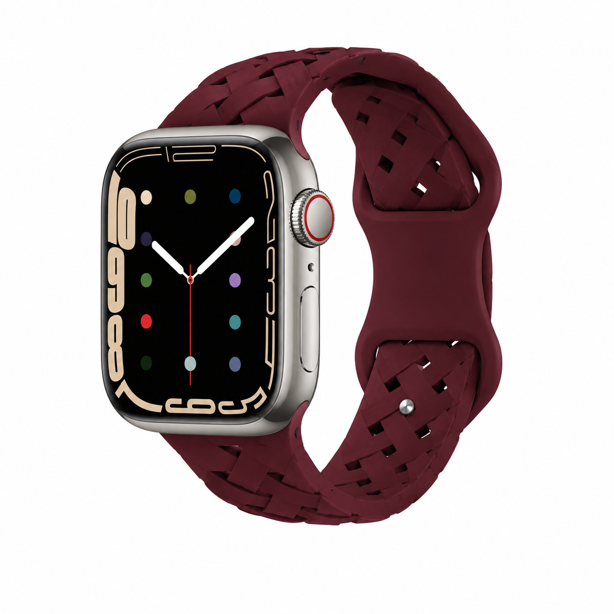 Silikonový propletený řemínek na Apple Watch 38/40/41/42mm