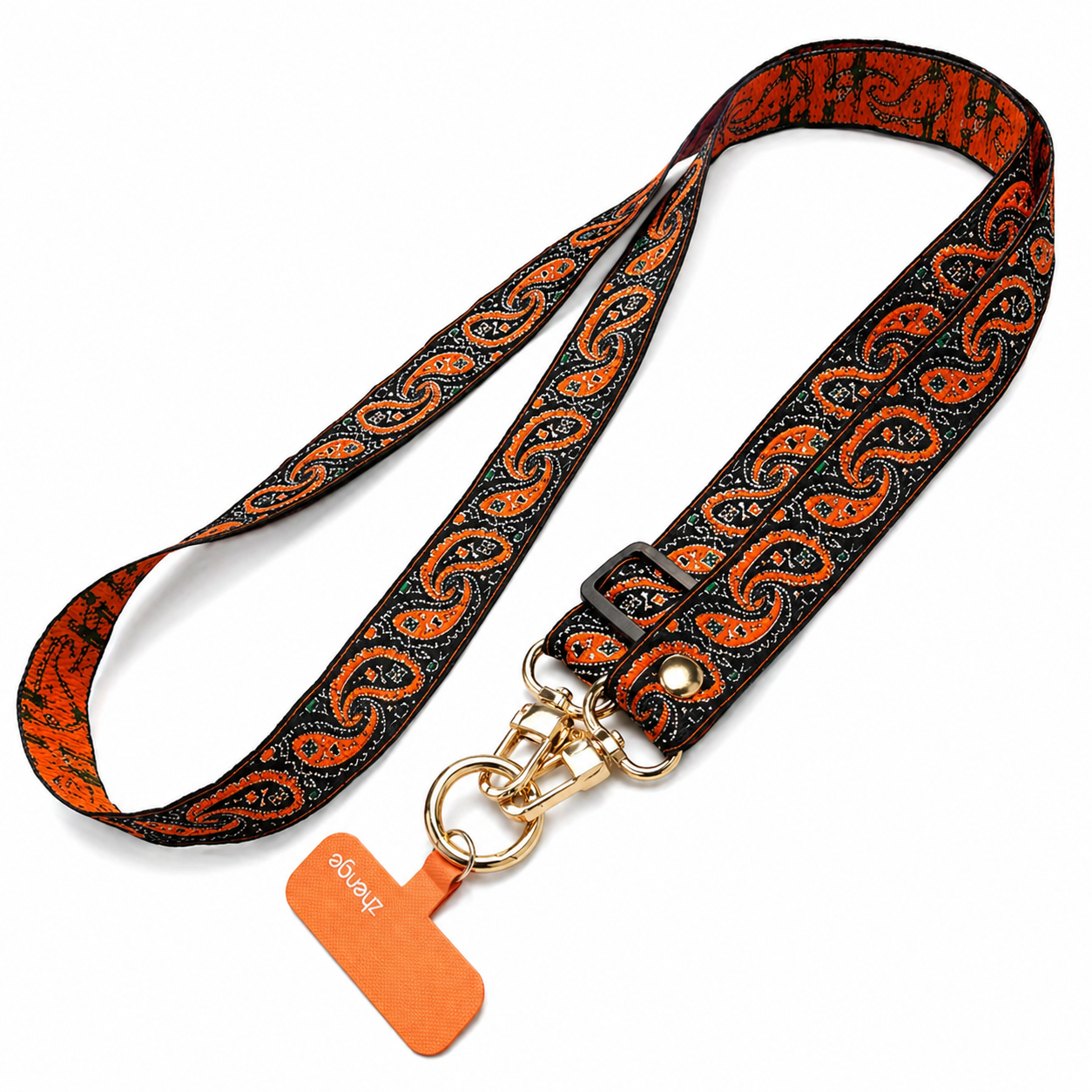 Barevný popruh crossbody - pohled 4