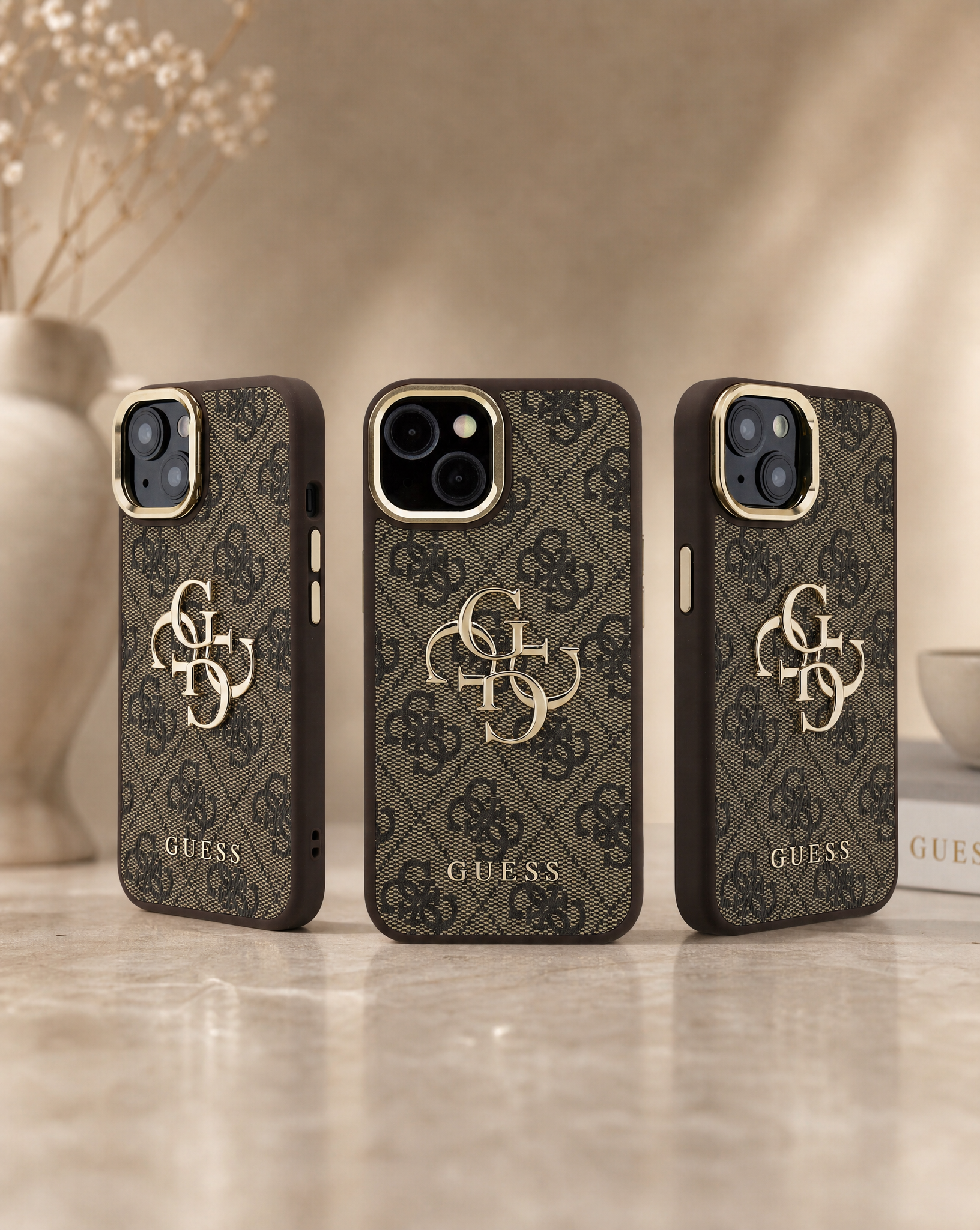 Kryt na iPhone 13 - 4G Metal Logo Stand Camera Frame