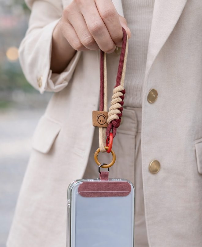 Pletený popruh na ruku