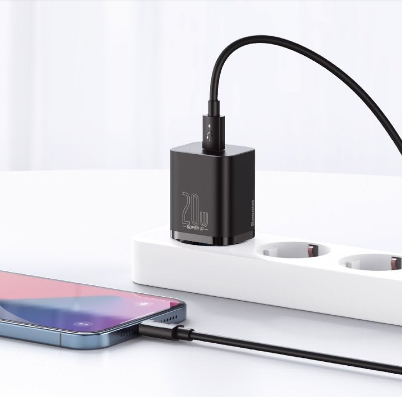 Baseus CCSUP-B01 Super Si Quick Nabíječka USB-C 20W Black