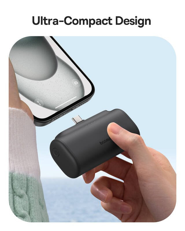 Baseus powerbanka 5000mAh 20W kompaktní rychlonabíjecí USB-C