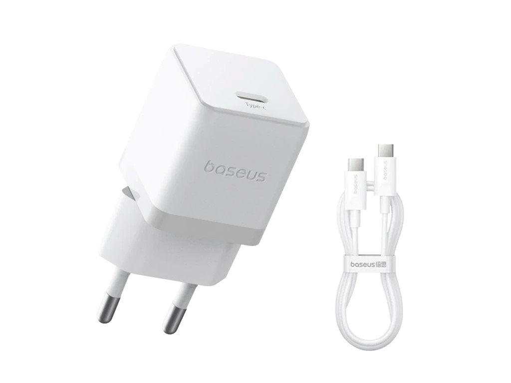 Baseus Fast Nabíječka USB-C 20W + Datový Kabel USB-C na USB-C 1m - pohled 2