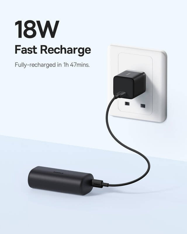 Baseus powerbanka 5000mAh 20W kompaktní rychlonabíjecí Lightning - pohled 5