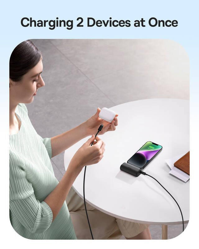 Baseus powerbanka 5000mAh 20W kompaktní rychlonabíjecí Lightning - pohled 6