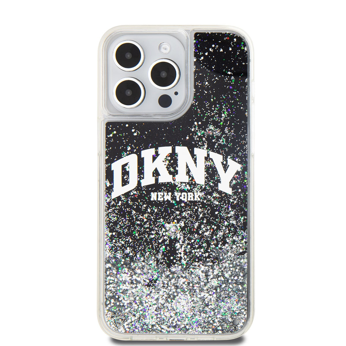 DKNY Liquid Glitter Arch Logo Zadní Kryt