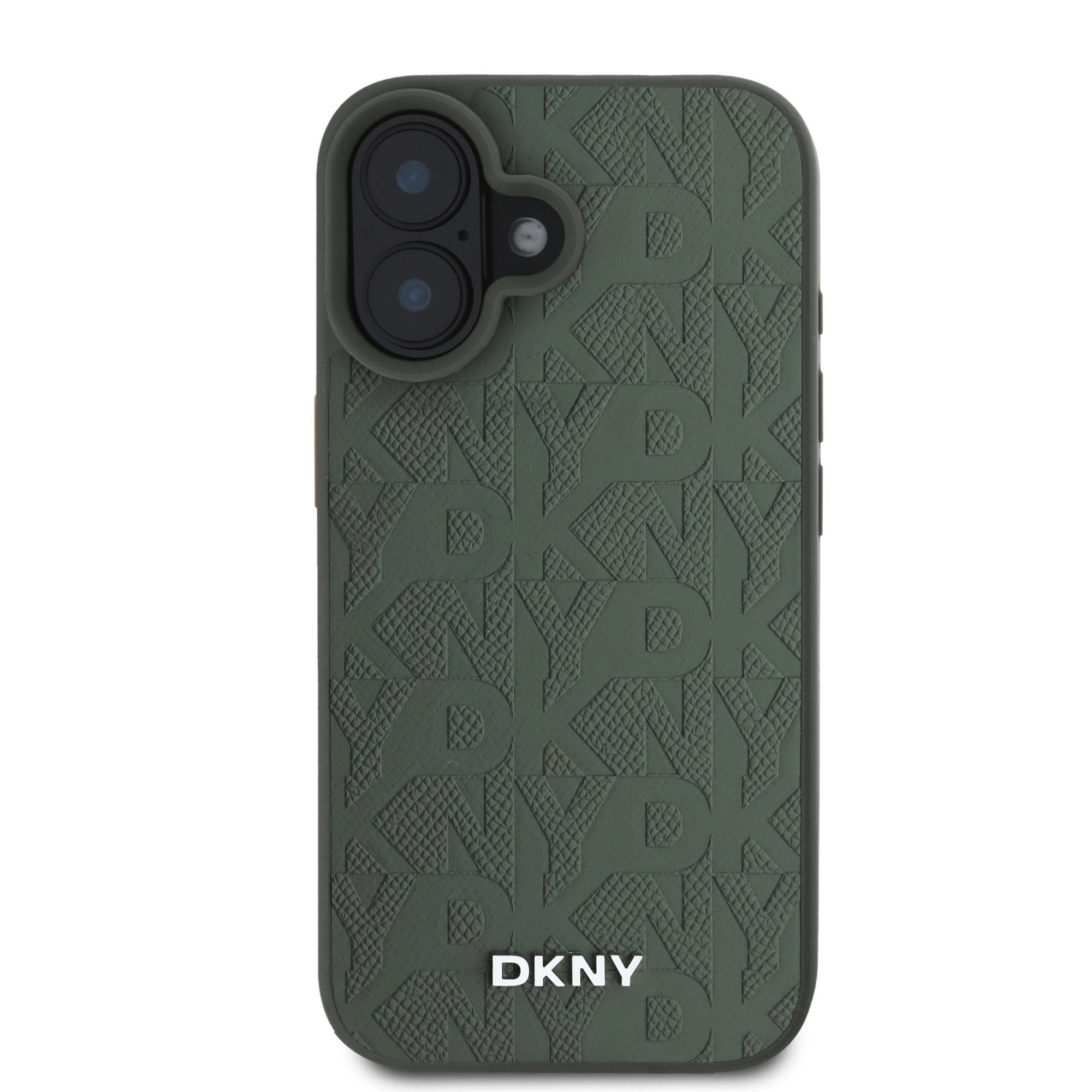 DKNY PU Leather Grid Pattern Magsafe Zadní Kryt