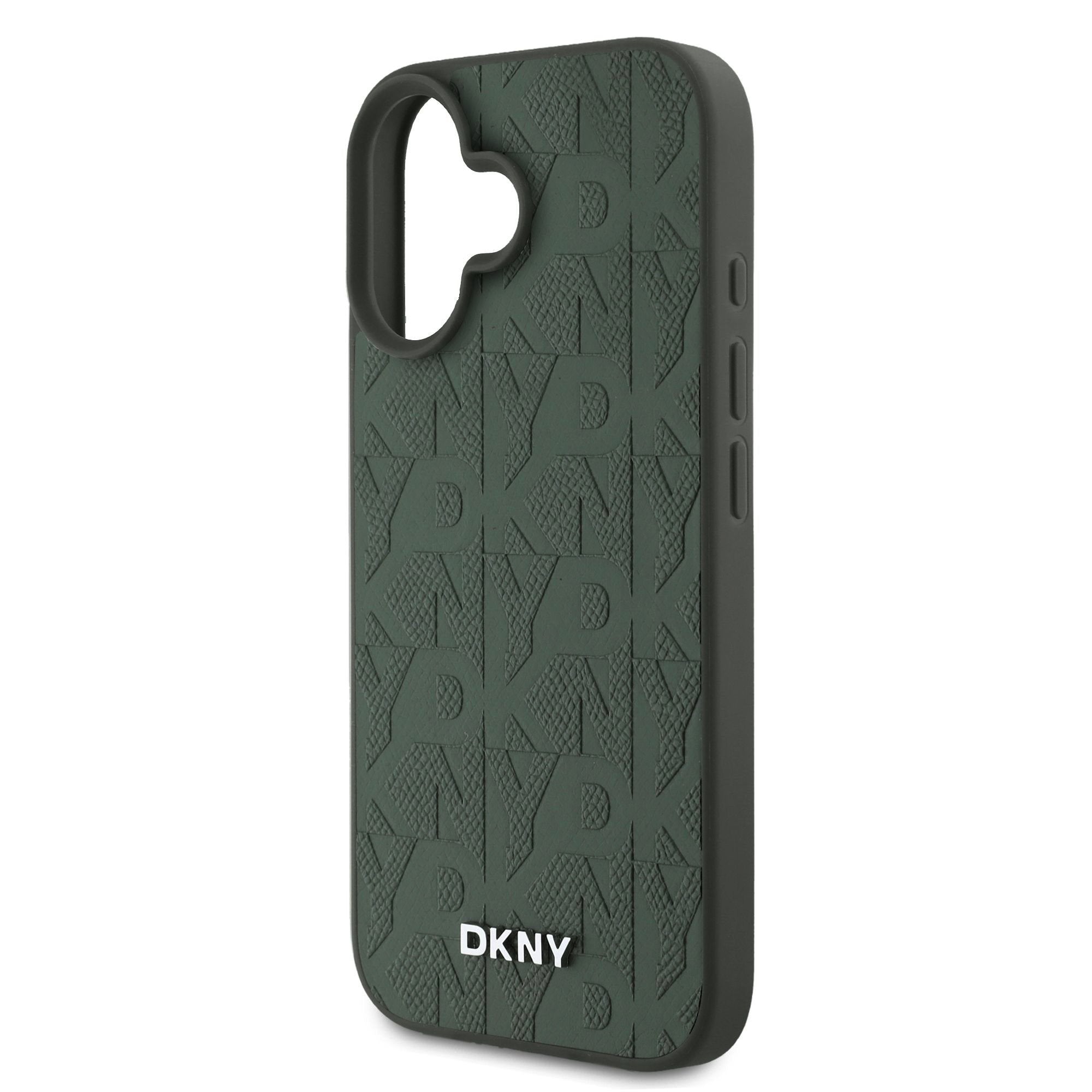 DKNY PU Leather Grid Pattern Magsafe Zadní Kryt