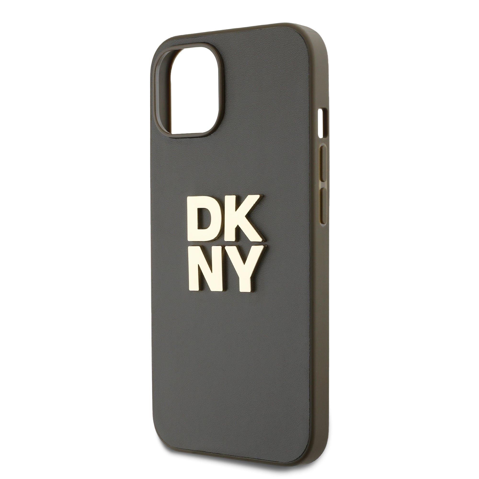 DKNY PU Leather Stack Logo Wrist Strap Zadní Kryt