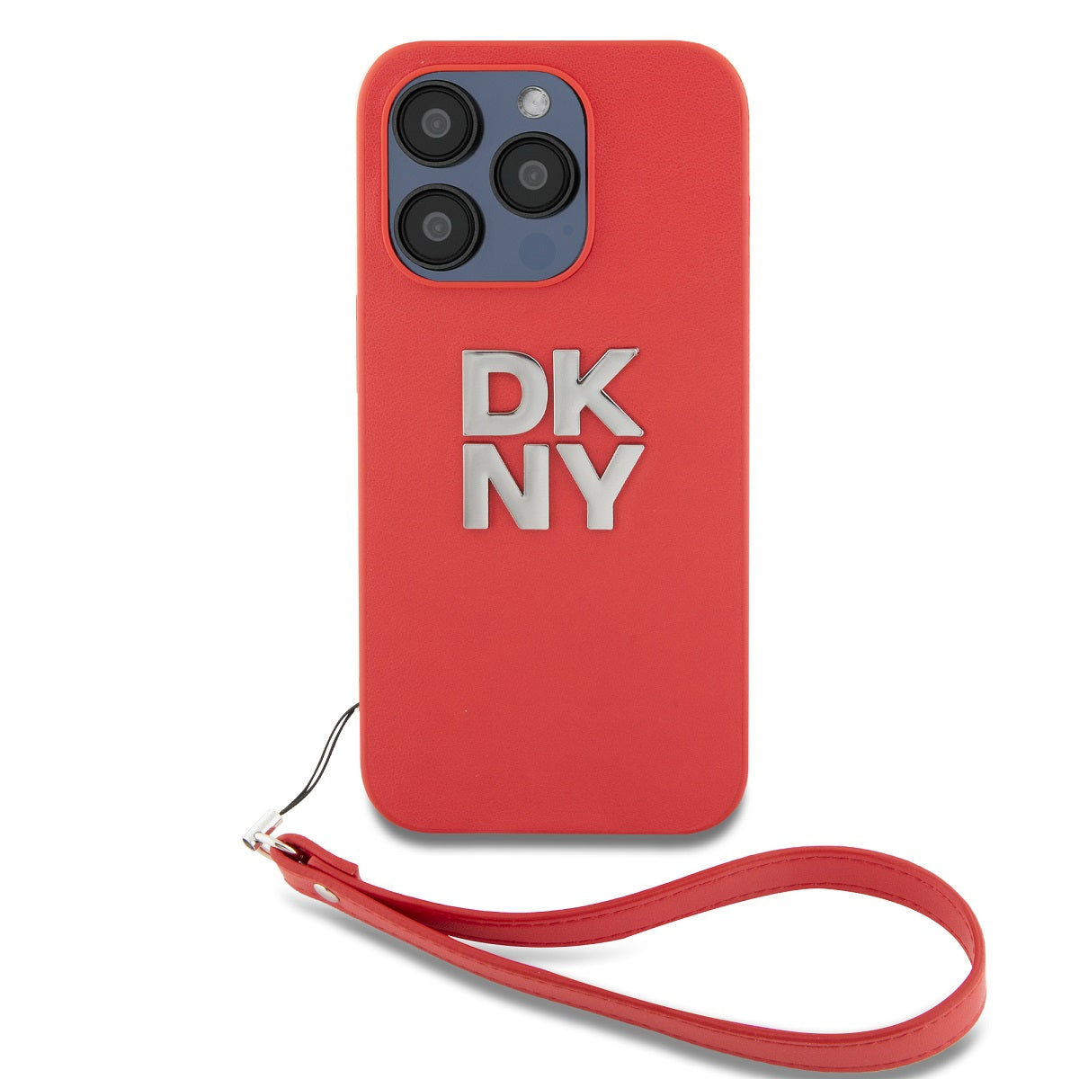 DKNY PU Leather Stack Logo Wrist Strap Zadní Kryt