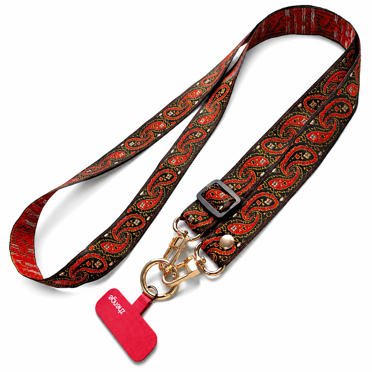 Barevný popruh crossbody - pohled 1