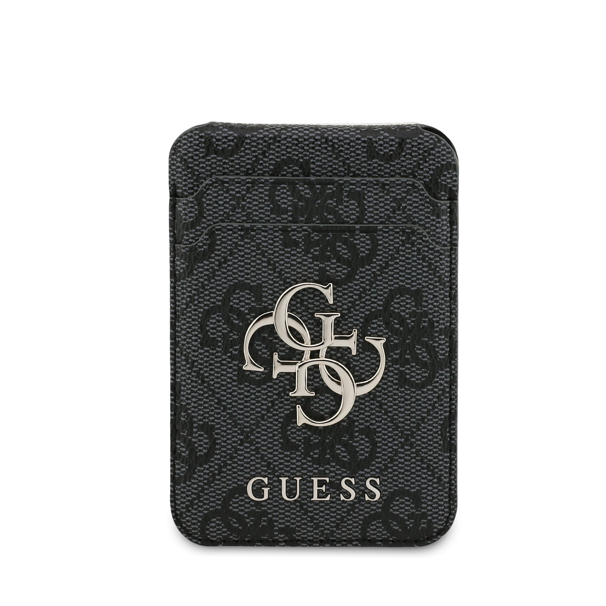 Guess 4G Metal Logo MagSafe Cardslot Peněženka se Stojanem