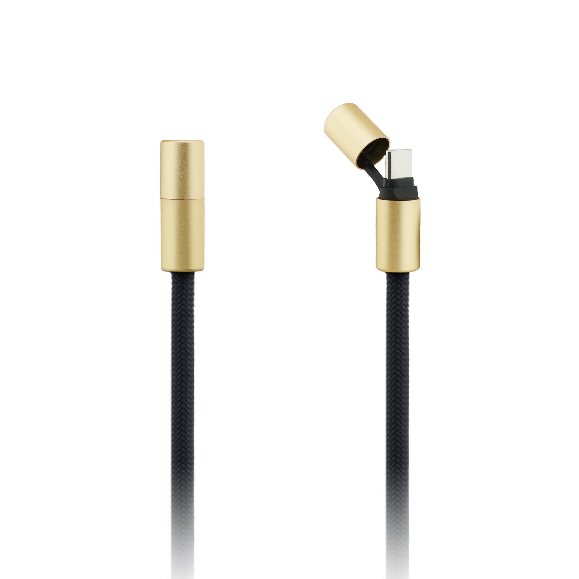 Guess Crossbody Popruh 4G Charm s Nabíjecím Kabelem USB-C/USB-C