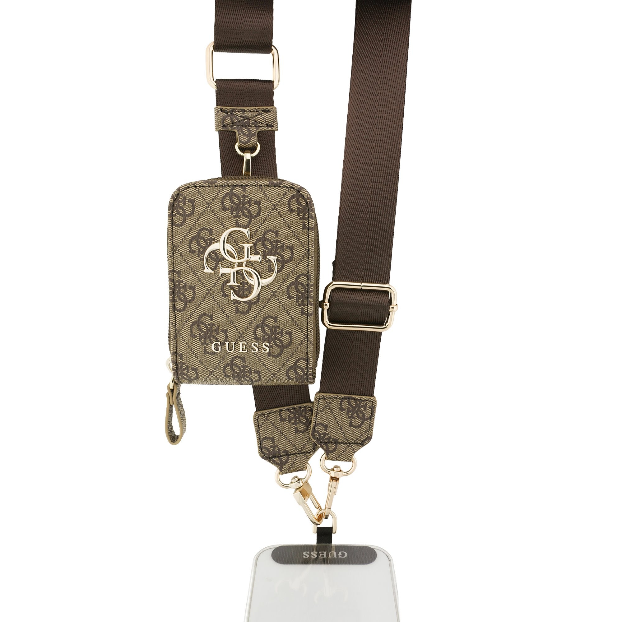 Guess Crossbody Popruh PU 4G Metal Logo + peněženka - pohled 3