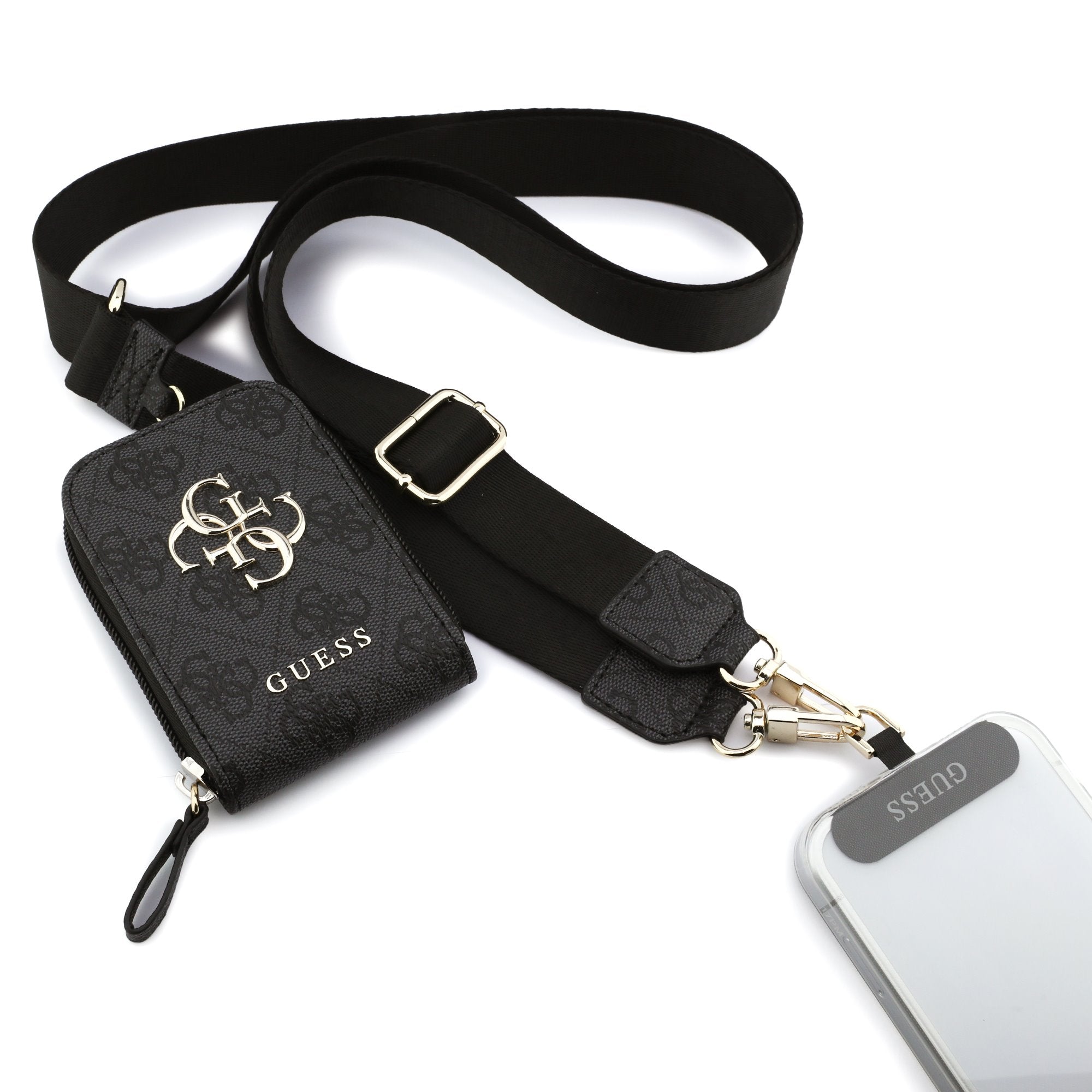 Guess Crossbody Popruh PU 4G Metal Logo + peněženka - pohled 11