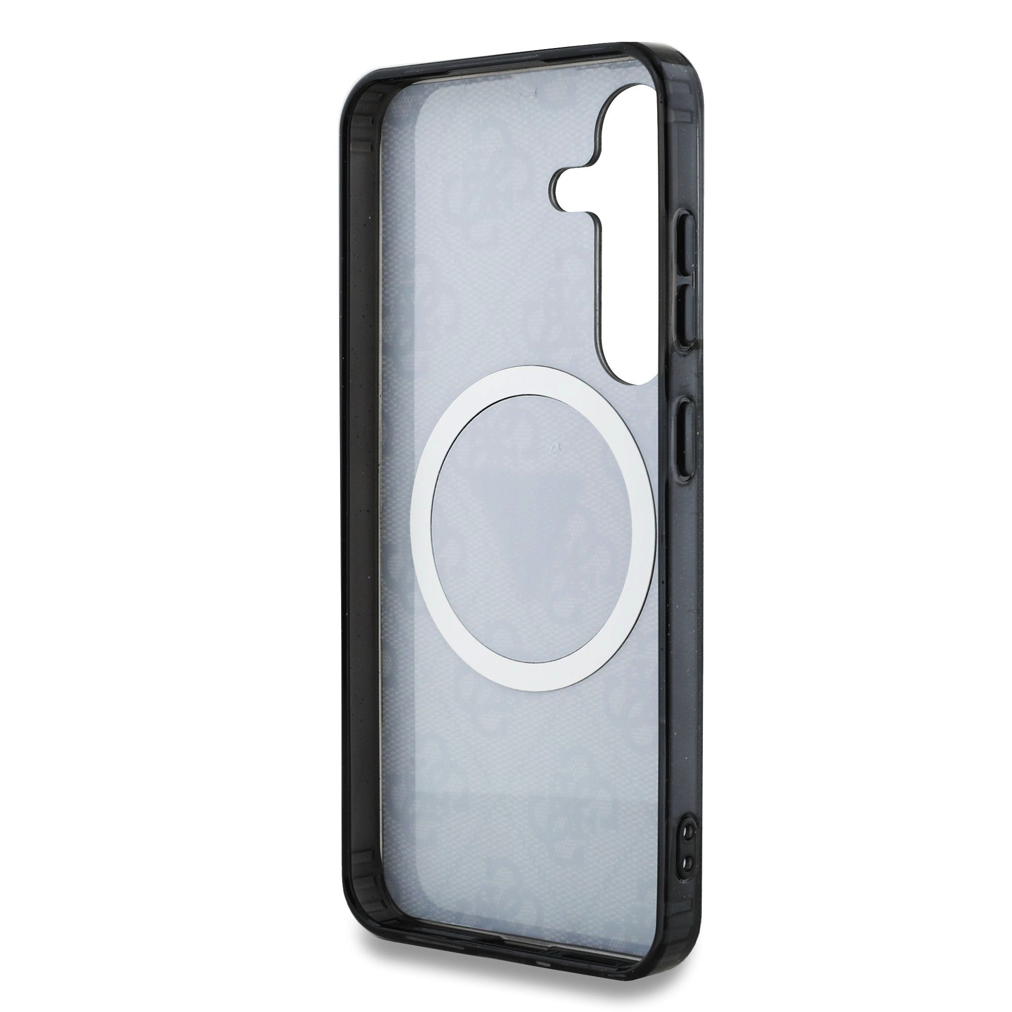 Guess MagSafe kryt na Samsung - IML 4G Glitter and Triangle Logo