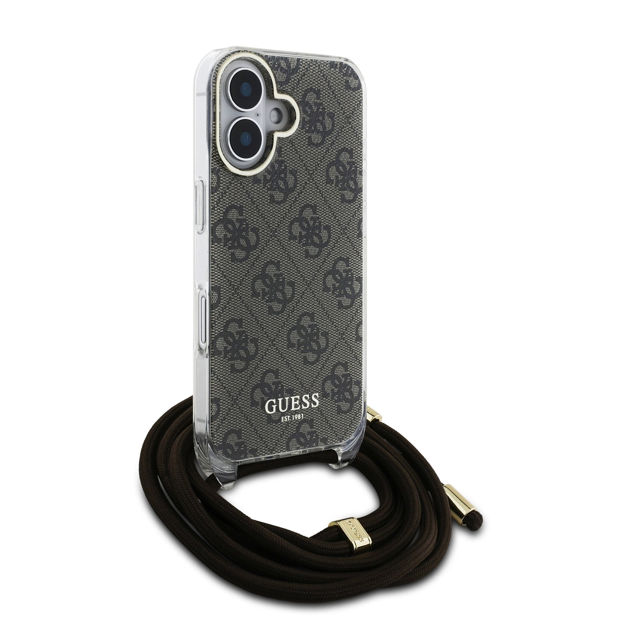 Guess kryt na iPhone s crossbody popruhem IML 4G Printed