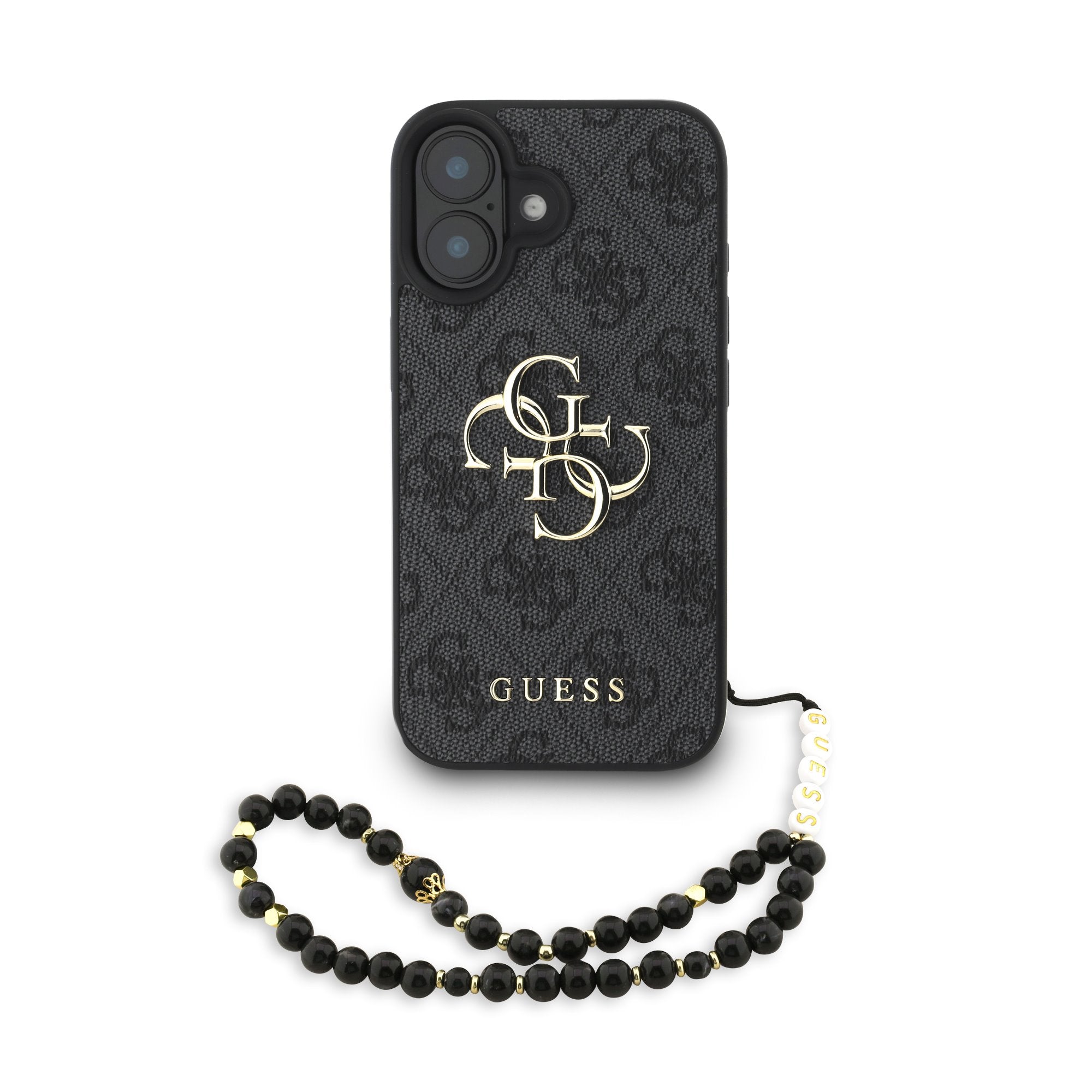 Guess kryt na iPhone s náramkem 4G Metal Logo Strap