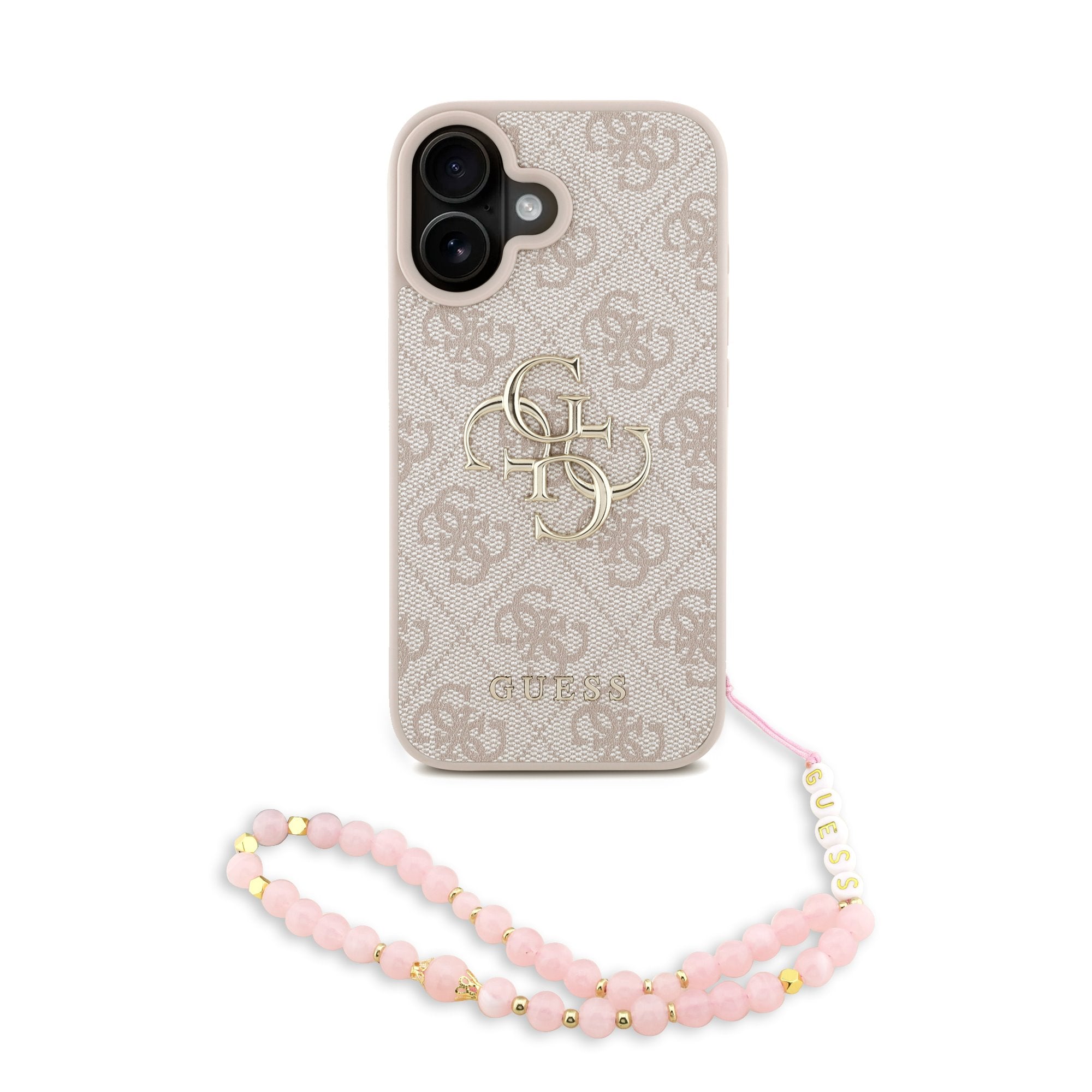 Guess kryt na iPhone s náramkem 4G Metal Logo Strap