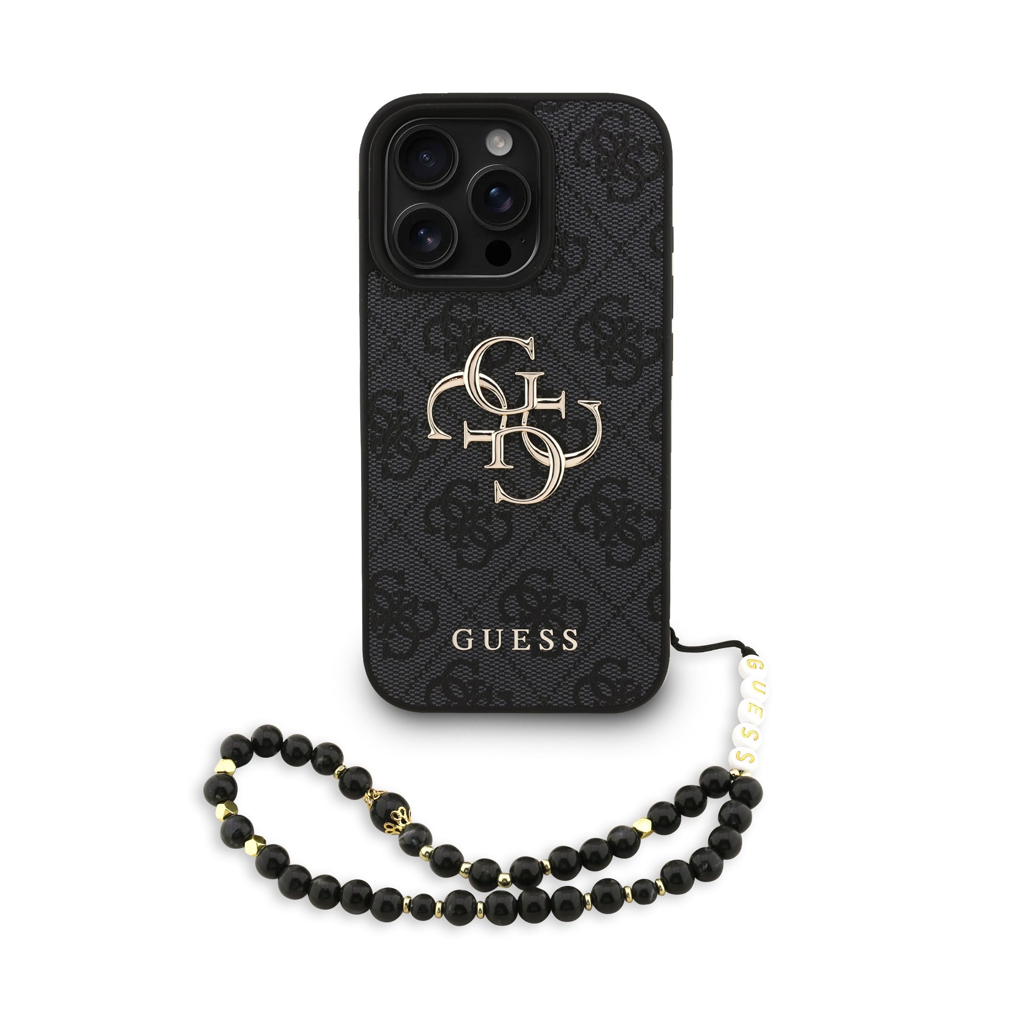 Guess kryt na iPhone s náramkem 4G Metal Logo Strap