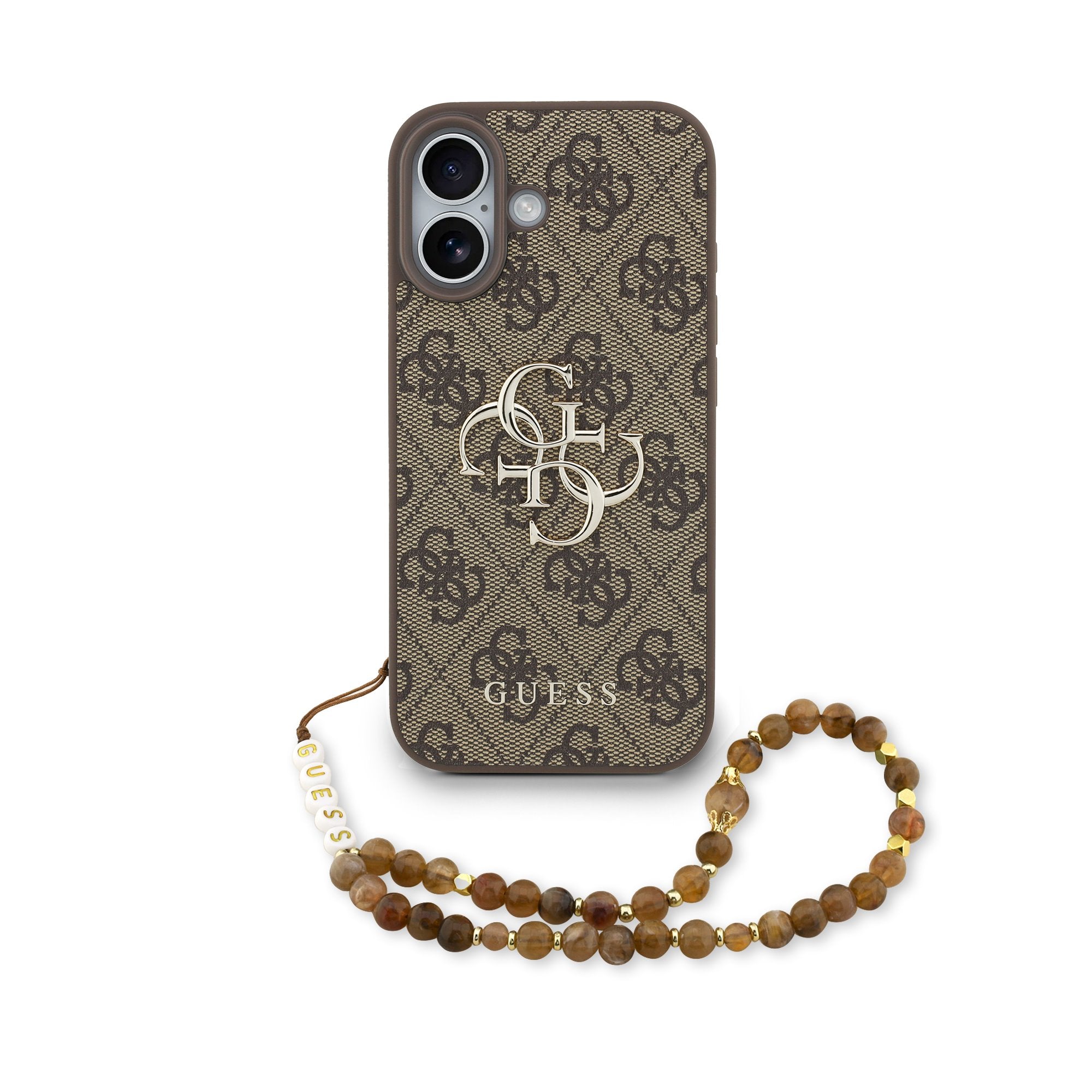 Guess kryt na iPhone s náramkem 4G Metal Logo Strap
