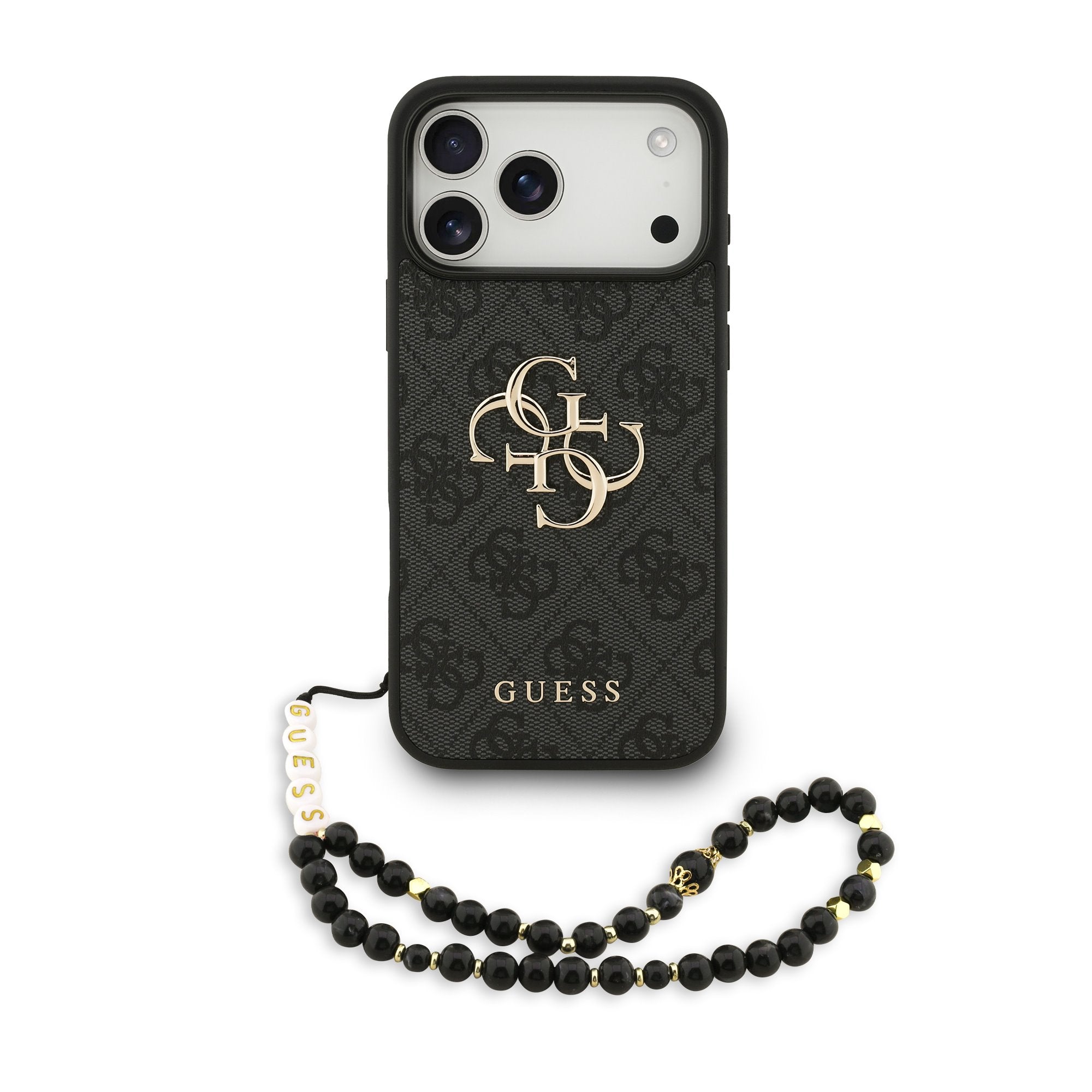 Guess kryt na iPhone s náramkem 4G Metal Logo Strap