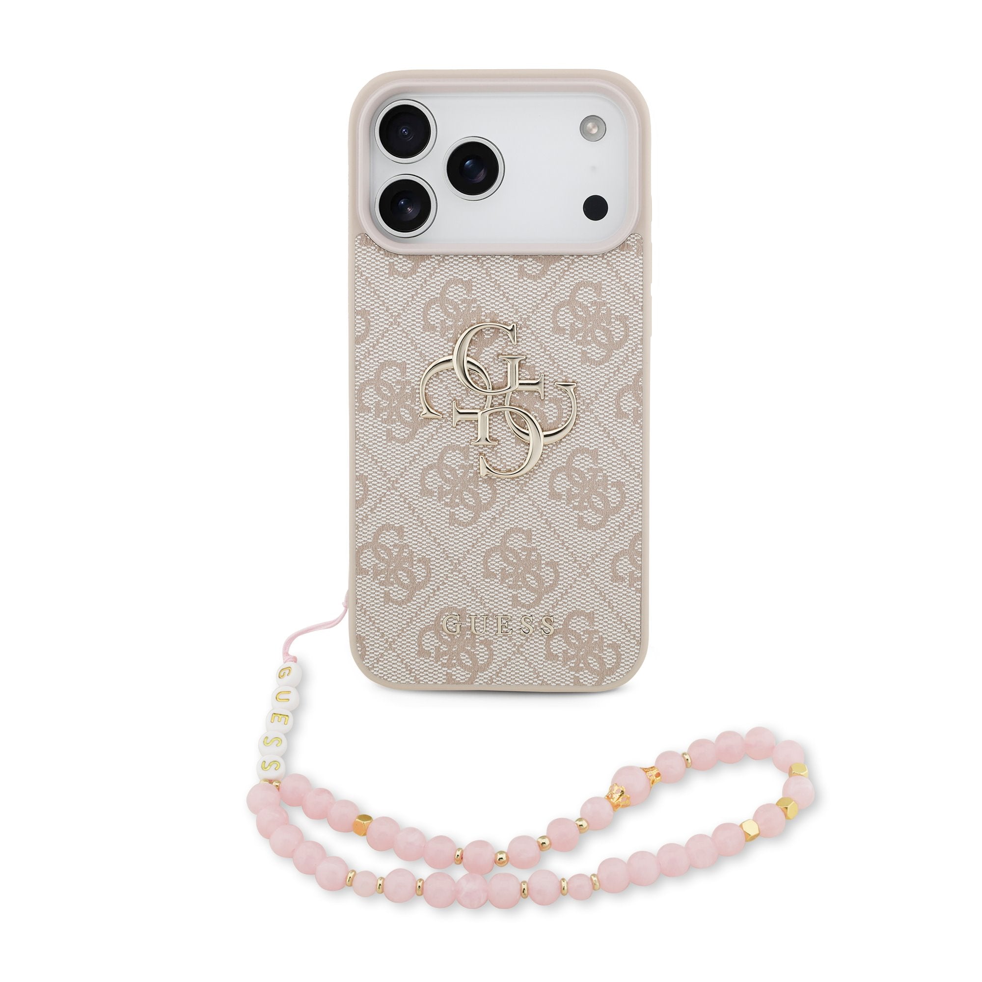 Guess kryt na iPhone s náramkem 4G Metal Logo Strap