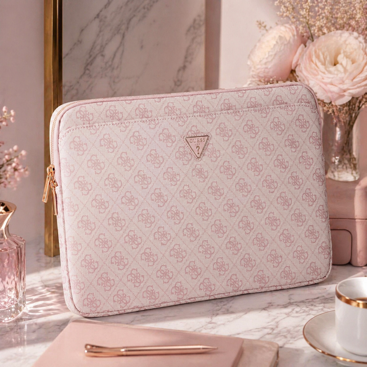 Guess PU 4G Triangle Logo Obal - pohled 1