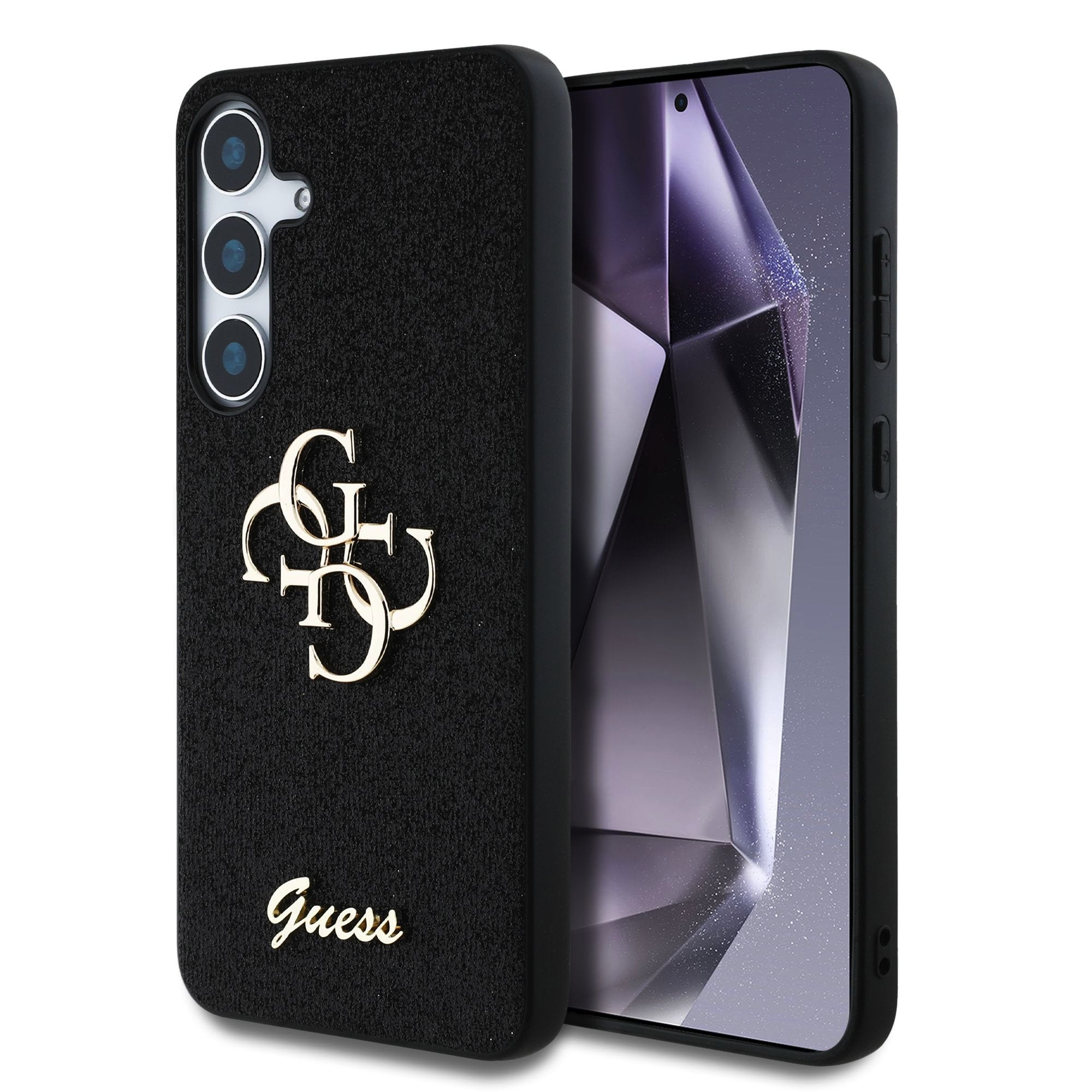 Guess kryt na Samsung - Fixed Glitter 4G Metal Logo
