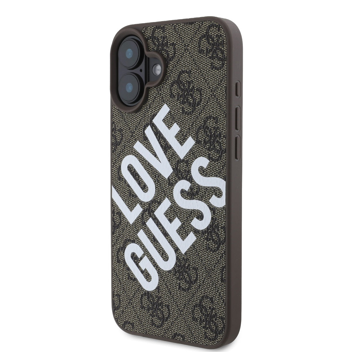 Guess MagSafe kožený kryt na iPhone 4G Big Love Logo
