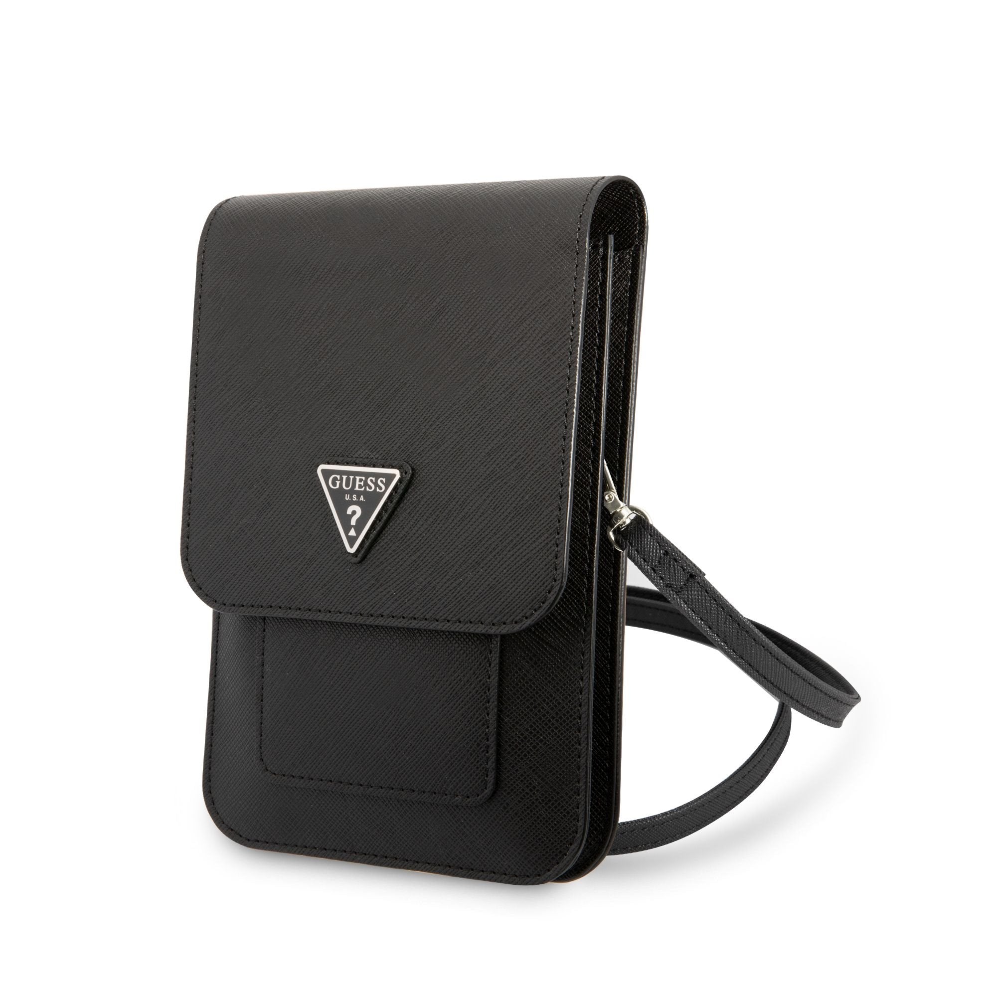 Guess PU Saffiano Triangle Logo Taška na Telefon - pohled 5