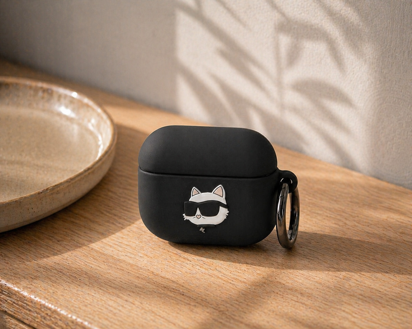 Karl Lagerfeld 3D Logo NFT Choupette Head Silikonové Pouzdro - pohled 1
