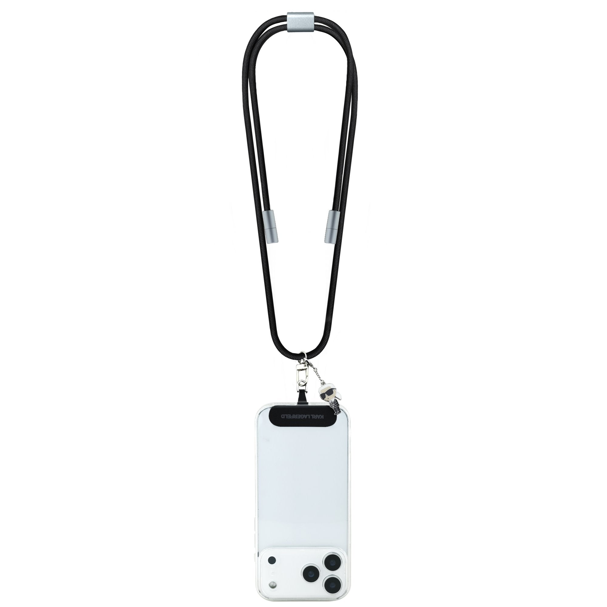 Karl Lagerfeld Ikonik Charm Popruh s Integrovaným Nabíjecím Kabelem USB-C na USB-C - pohled 3
