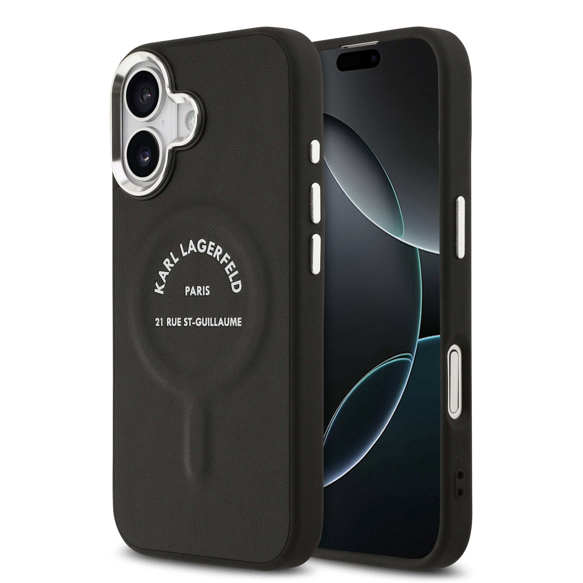 Karl Lagerfeld PU RSG Logo MagSafe Zadní Kryt