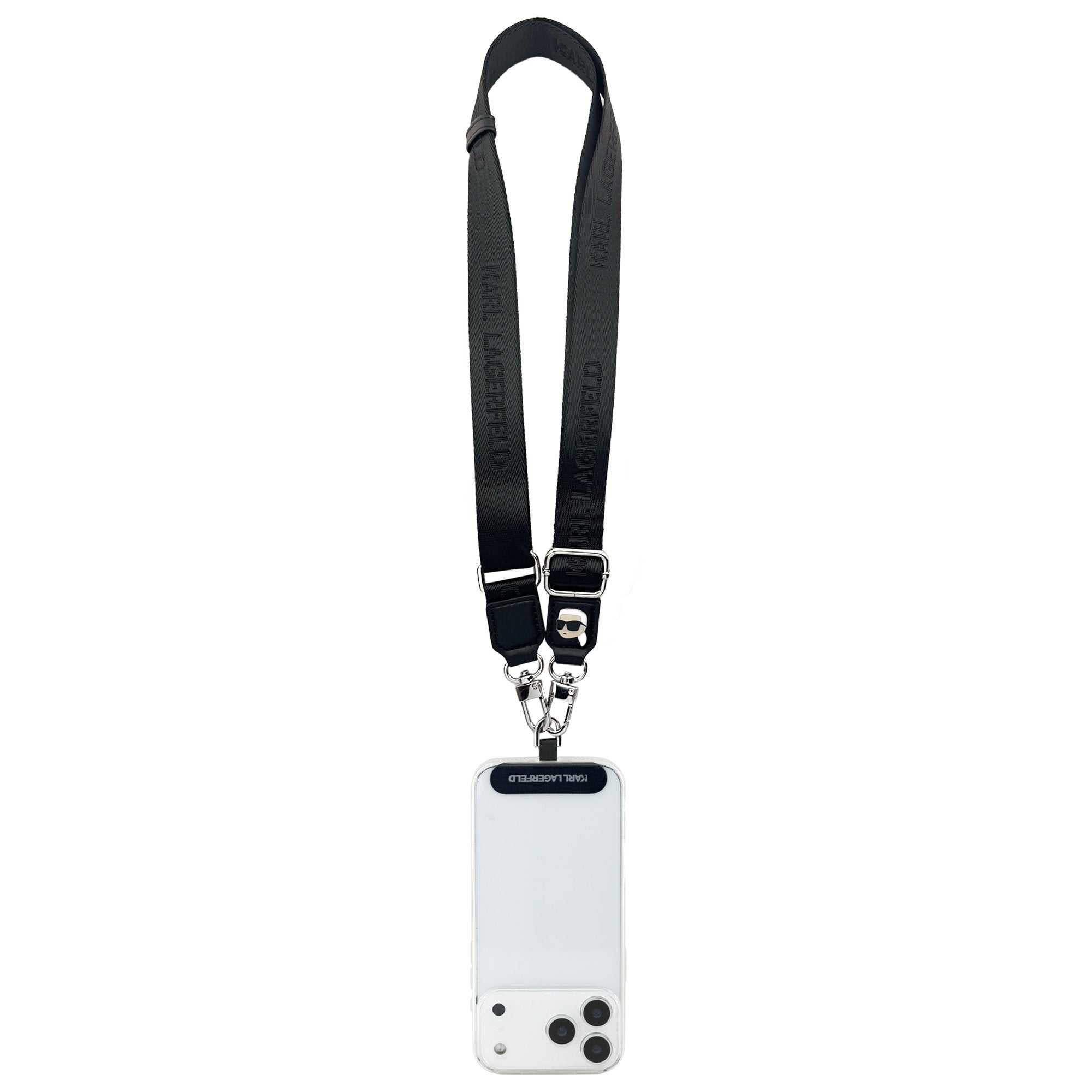 Karl Lagerfeld Universal Crossbody Popruh Karl Patch - pohled 2
