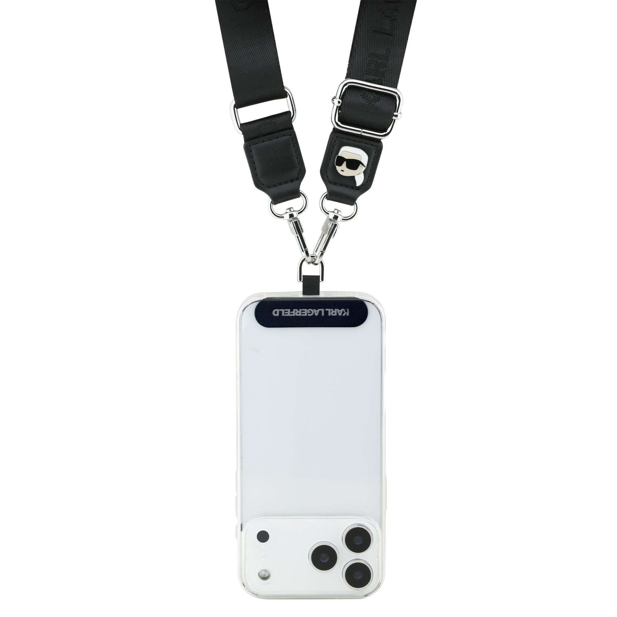Karl Lagerfeld Universal Crossbody Popruh Karl Patch - pohled 3