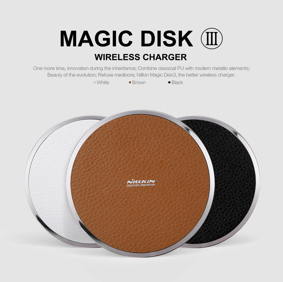 Nillkin Magic Disc 3 Bezdrátová nabíječka černá