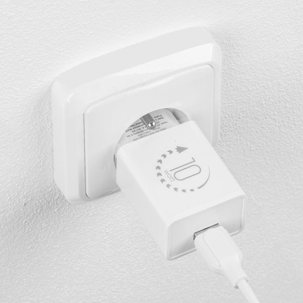 OBAL:ME Cestovní Nabíječka USB-A 10W + USB-A na USB-C Kabel 1m - pohled 4