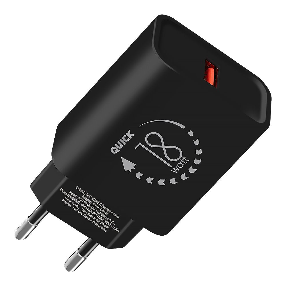 OBAL:ME Cestovní Nabíječka USB-A 18W - pohled 2
