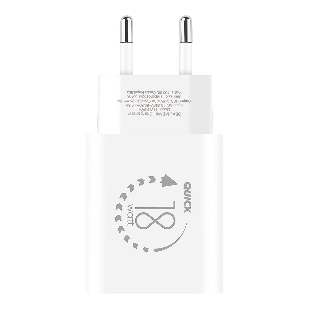 OBAL:ME Cestovní Nabíječka USB-A 18W - pohled 3
