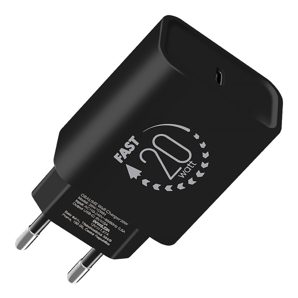 OBAL:ME Cestovní Nabíječka USB-C 20W - pohled 1
